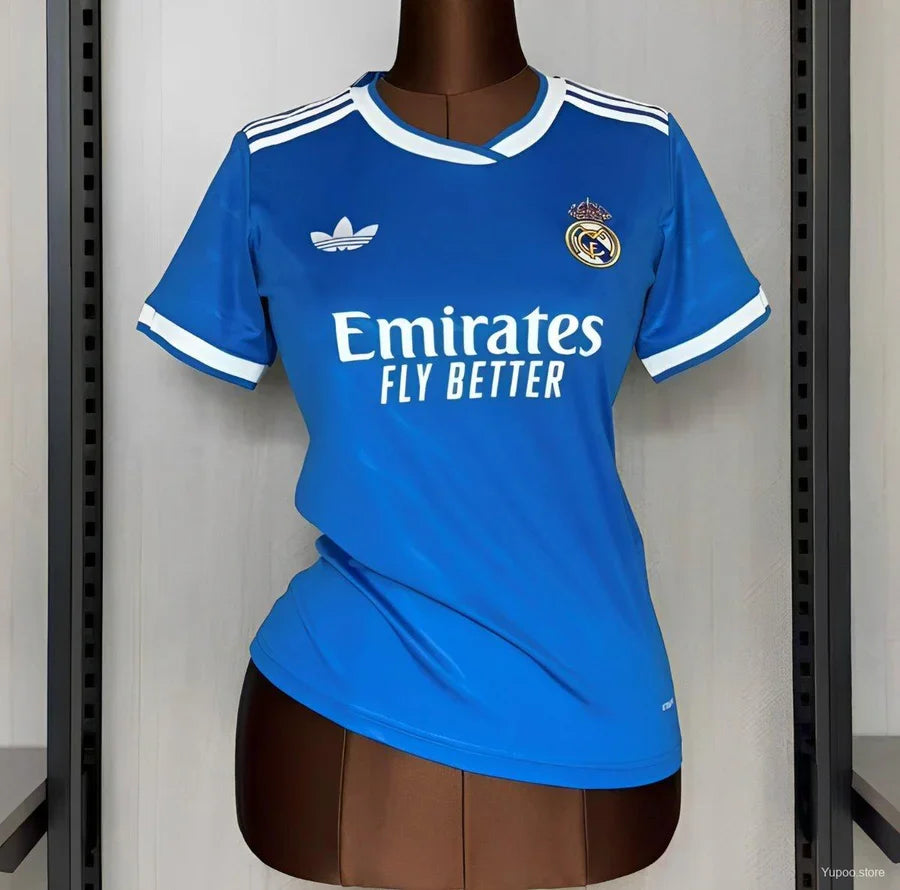 Maillot football Real Madrid femme 3e third 2025/26