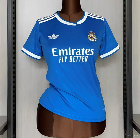 Maillot football Real Madrid femme 3e third 2025/26