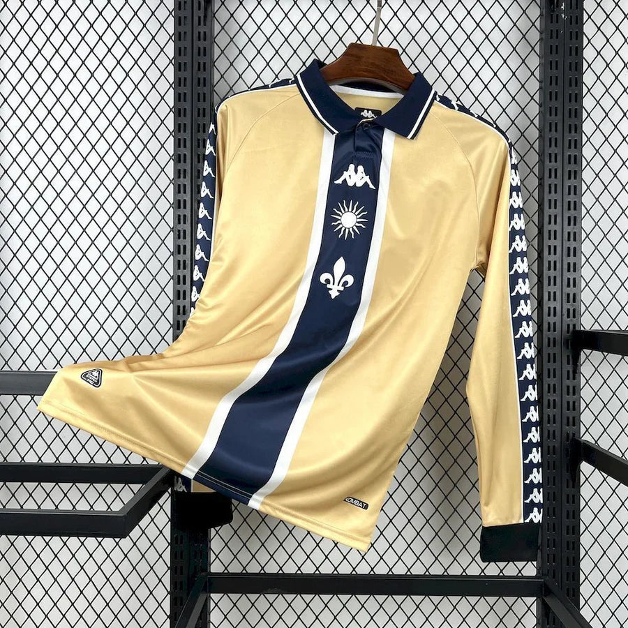 Maillot football FC Versailles x Kappa Classy Gold Blue 2025/26