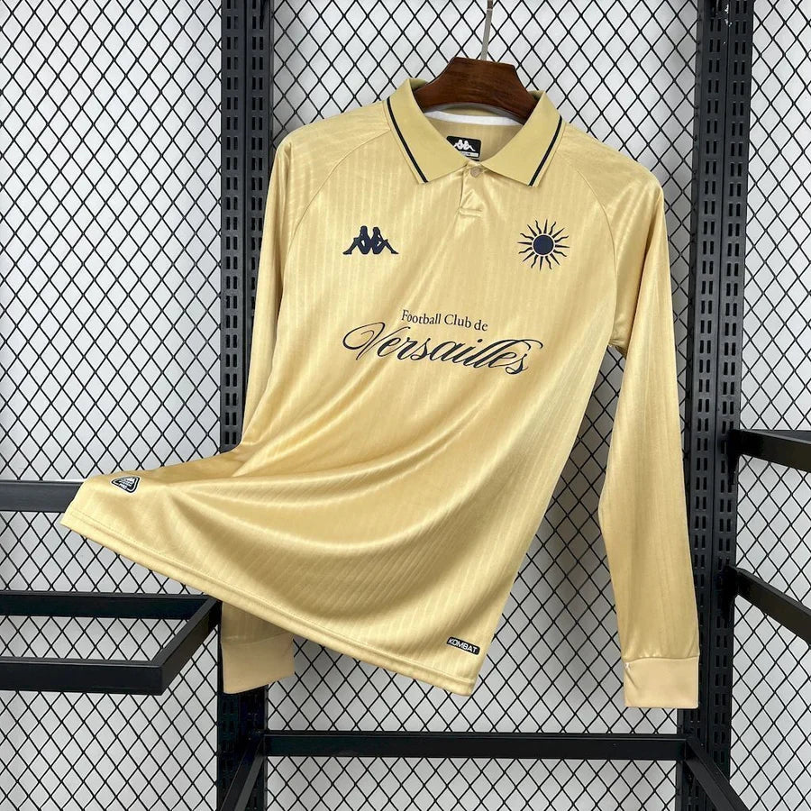 Maillot football FC Versailles x Kappa Classy Gold 2025/26