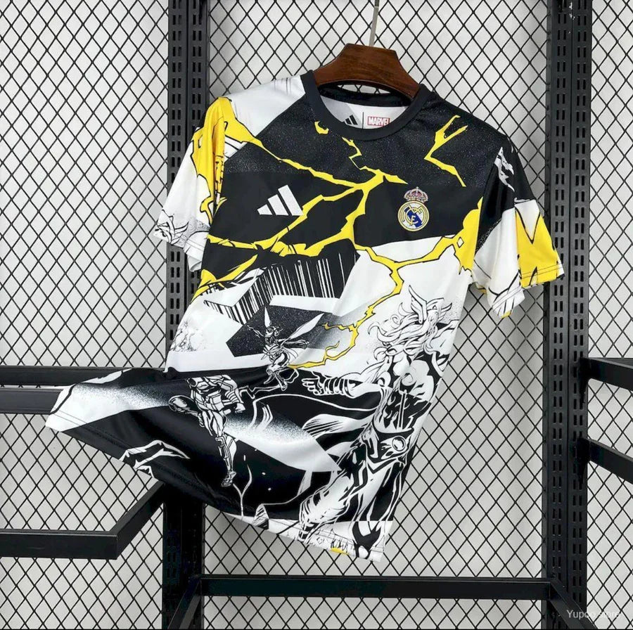 Maillot football Real Madrid x Marvel Avengers Pré-match 2025/26