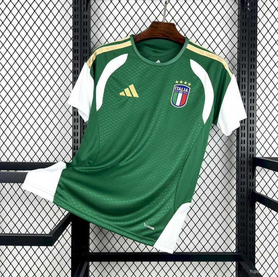 Maillot football Italie Italia pré-match vert 2025/26