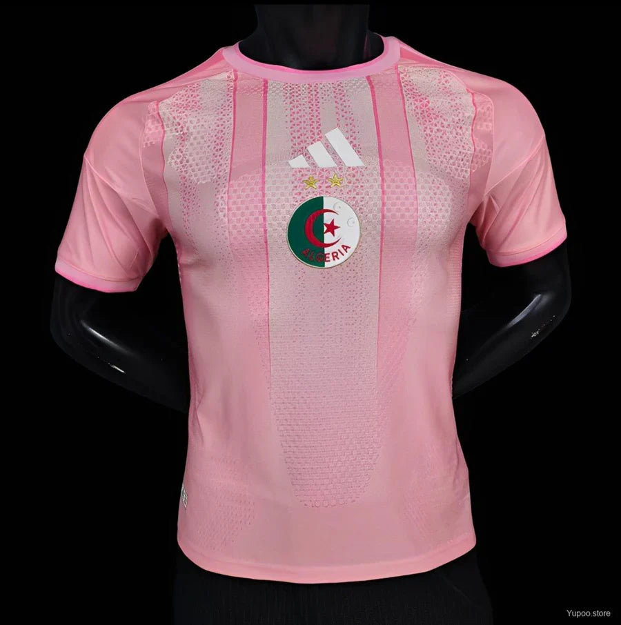 Maillot football Algérie / Algeria Rose الجزائر Player Version 2025/26