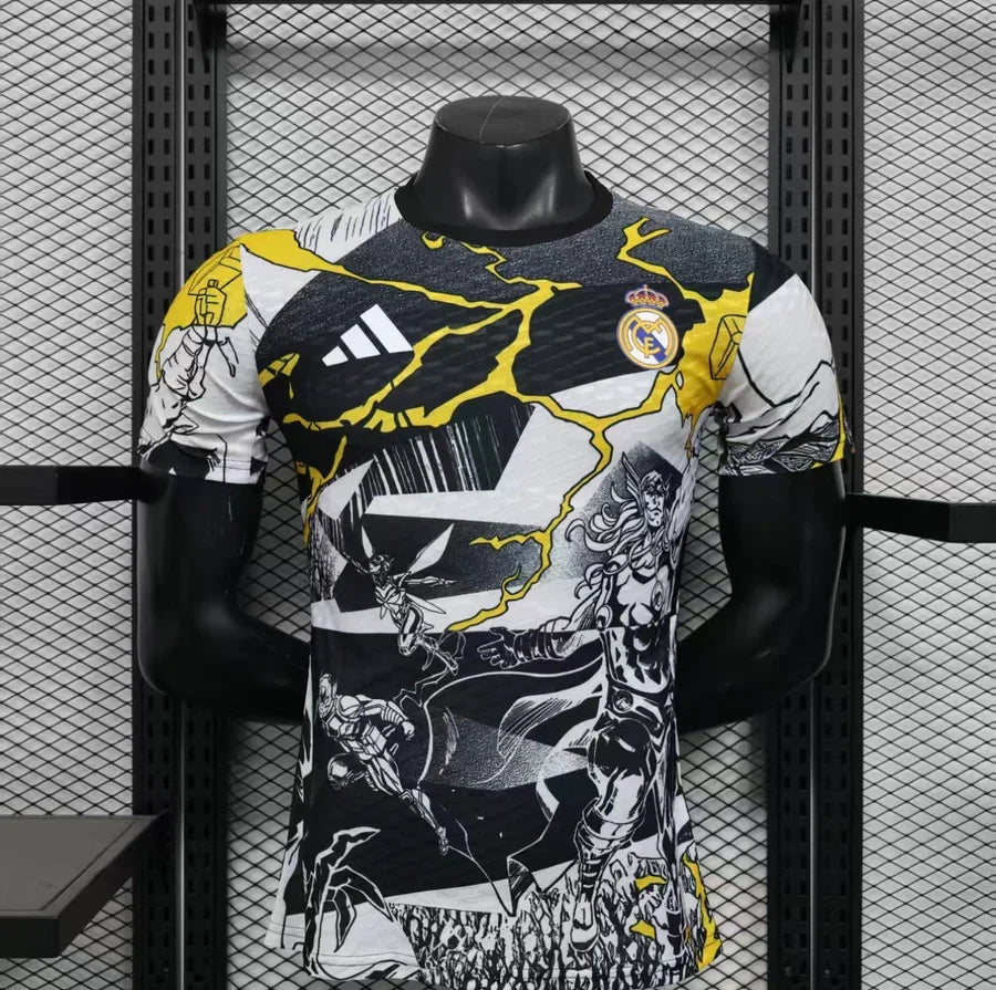 Maillot football Real Madrid x Marvel Avengers Player Version 2025/26