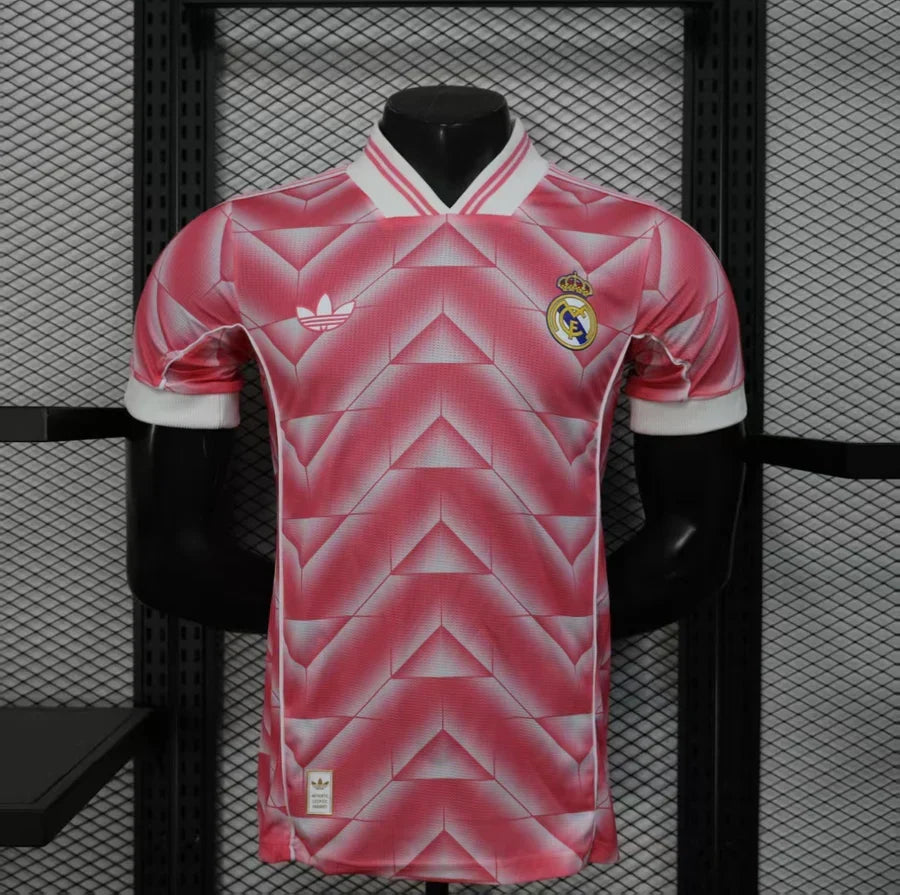 Maillot Real Madrid Vintage Rétro LFSTLR Rose Player Version 2025/26
