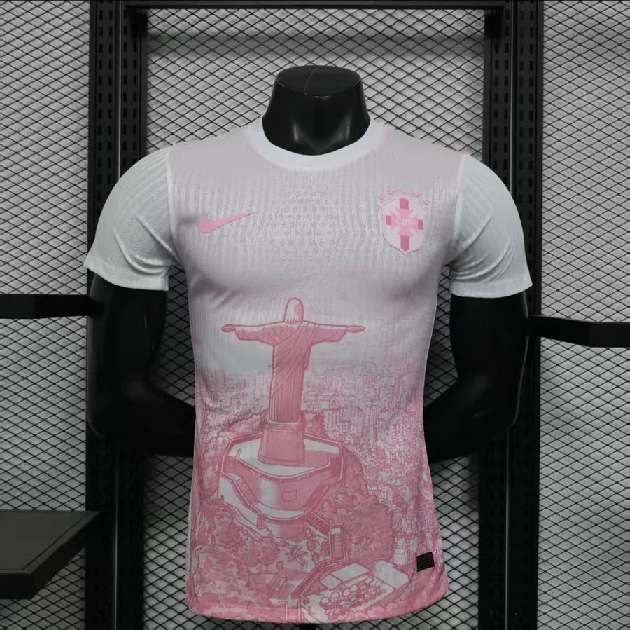 Maillot football Brésil Brazil Rose Player Version 2025/26