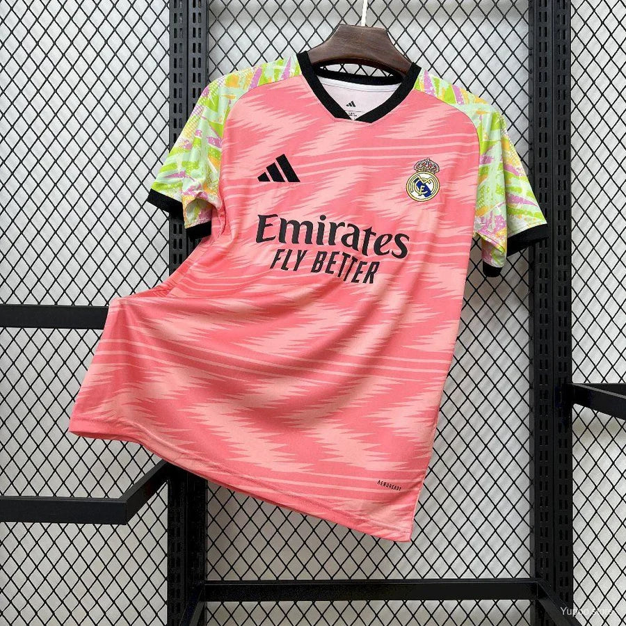 Maillot football Real Madrid Pré-match rose 2025/26
