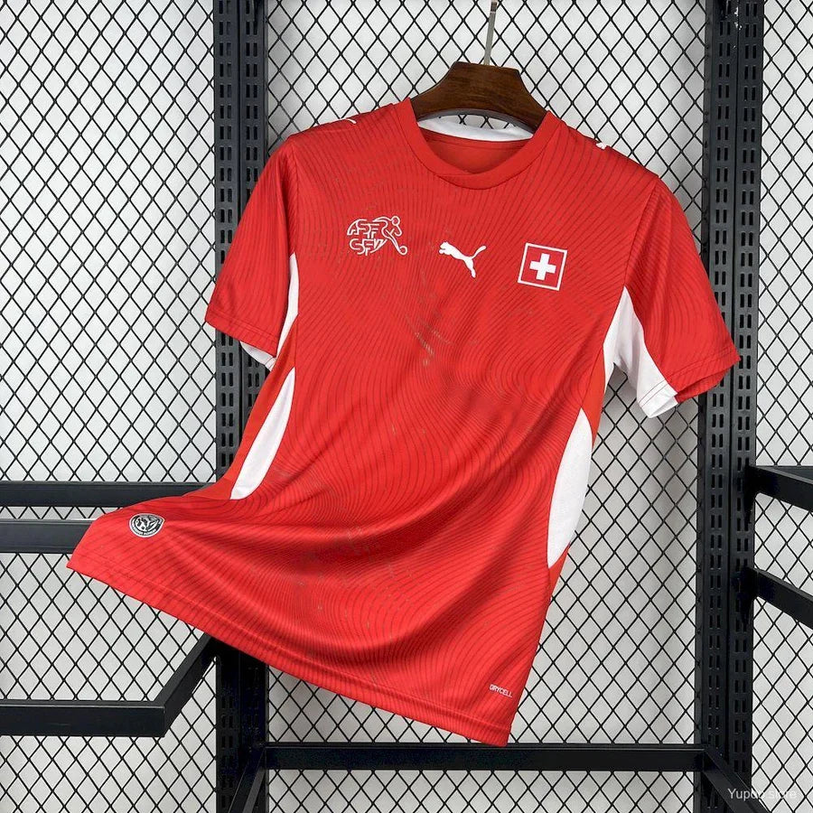Maillot football Suisse Switzerland domicile 2025/26