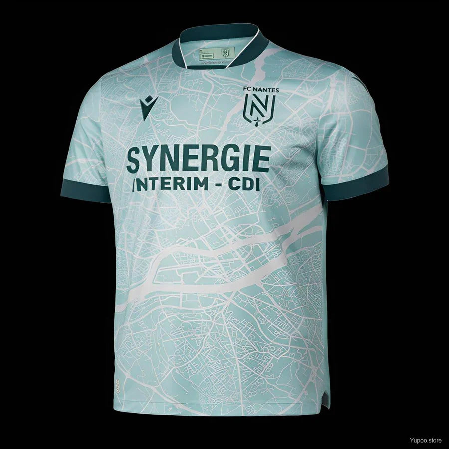 Maillot football Nantes extérieur 2025/26