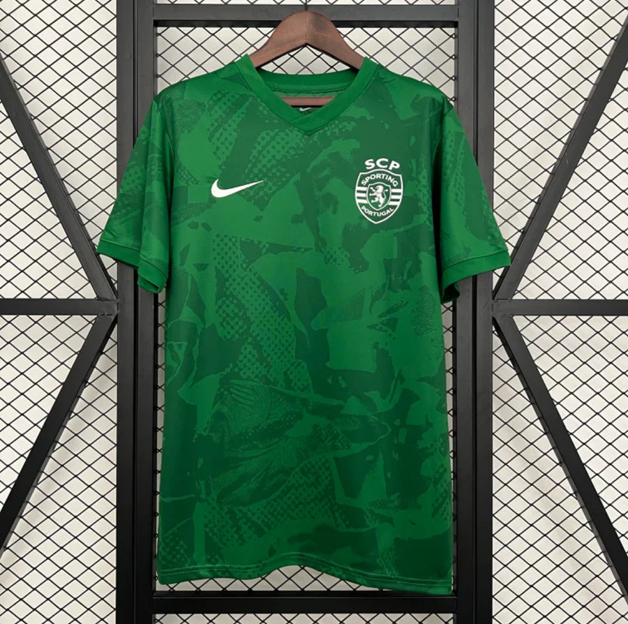 Maillot football Sporting Lisbon Lisbonne training 2025/26