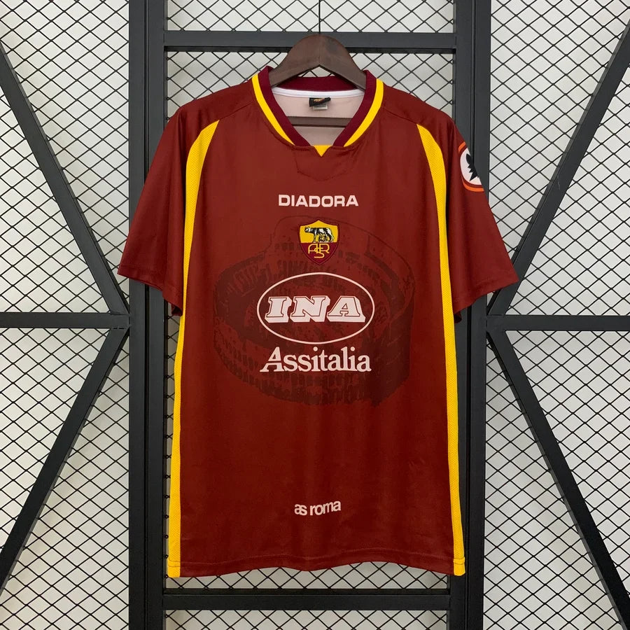 Maillot football AS Roma domicile 1997/98