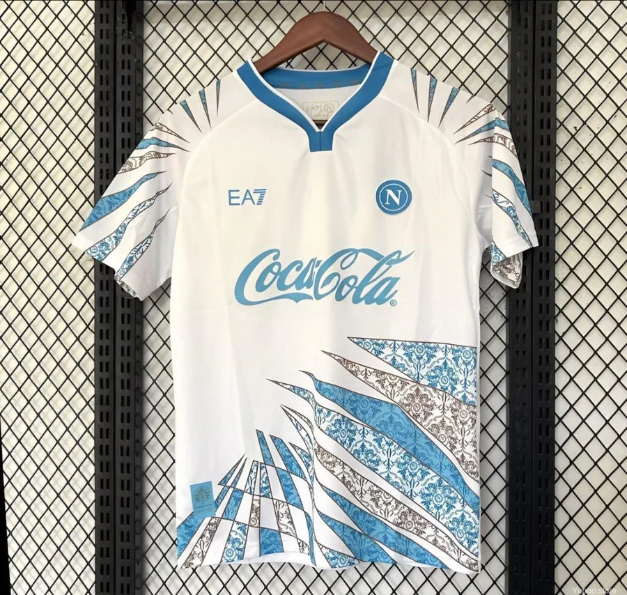 Maillot football Naples Napoli pré-match 2025/26