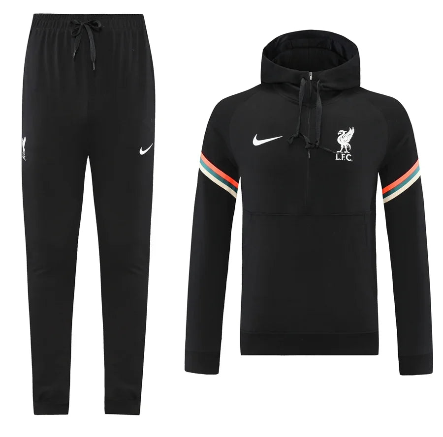 Survêtement Capuche Liverpool noir 2022/23