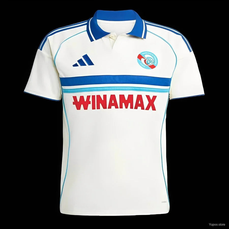 Maillot football Strasbourg extérieur 2025/26
