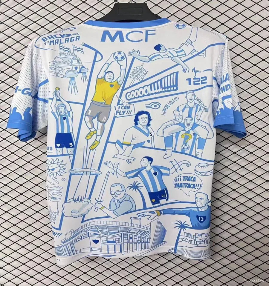 Maillot football Malaga Edition limitée 2025/26