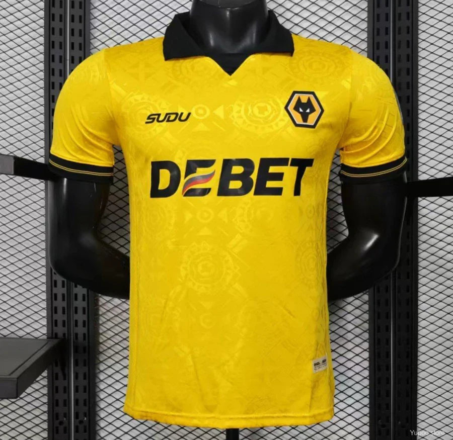 Maillot football Wolverhampton domicile Player Version 2025/26