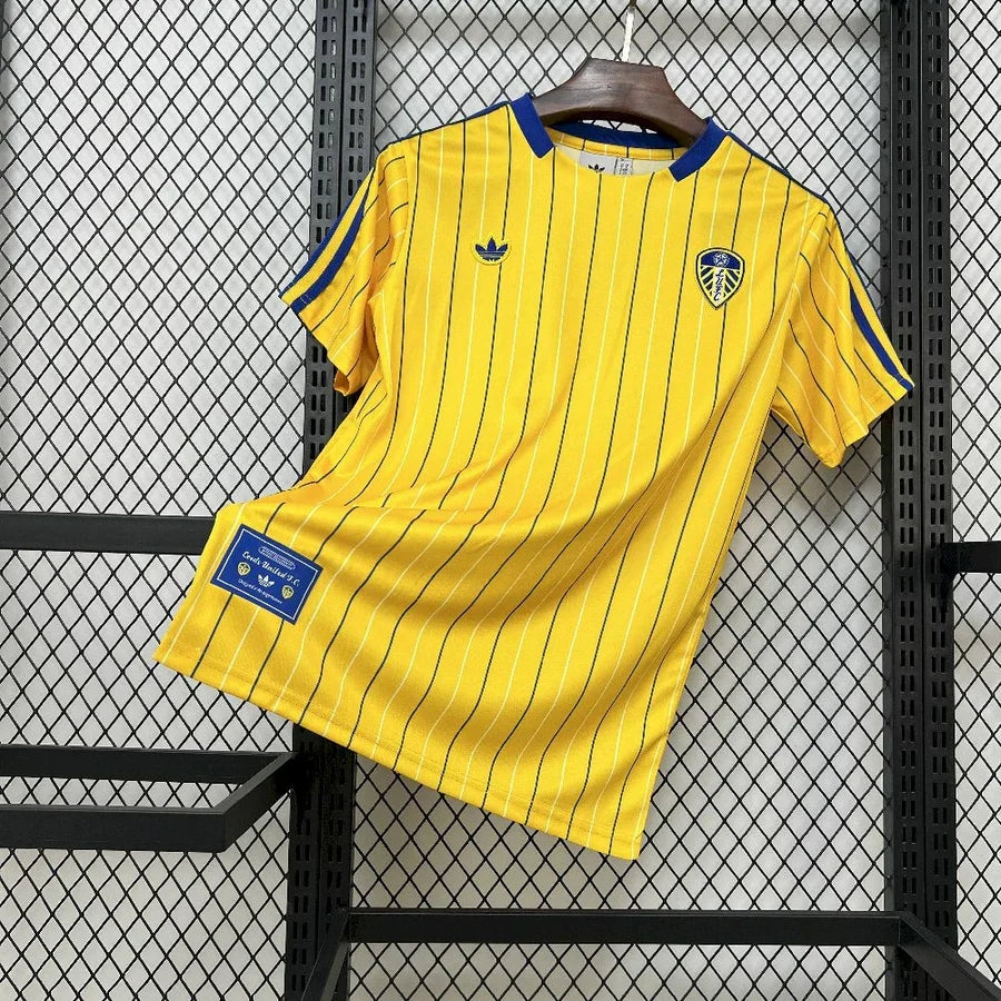 Maillot football Leeds United Rétro Jaune 2025/26