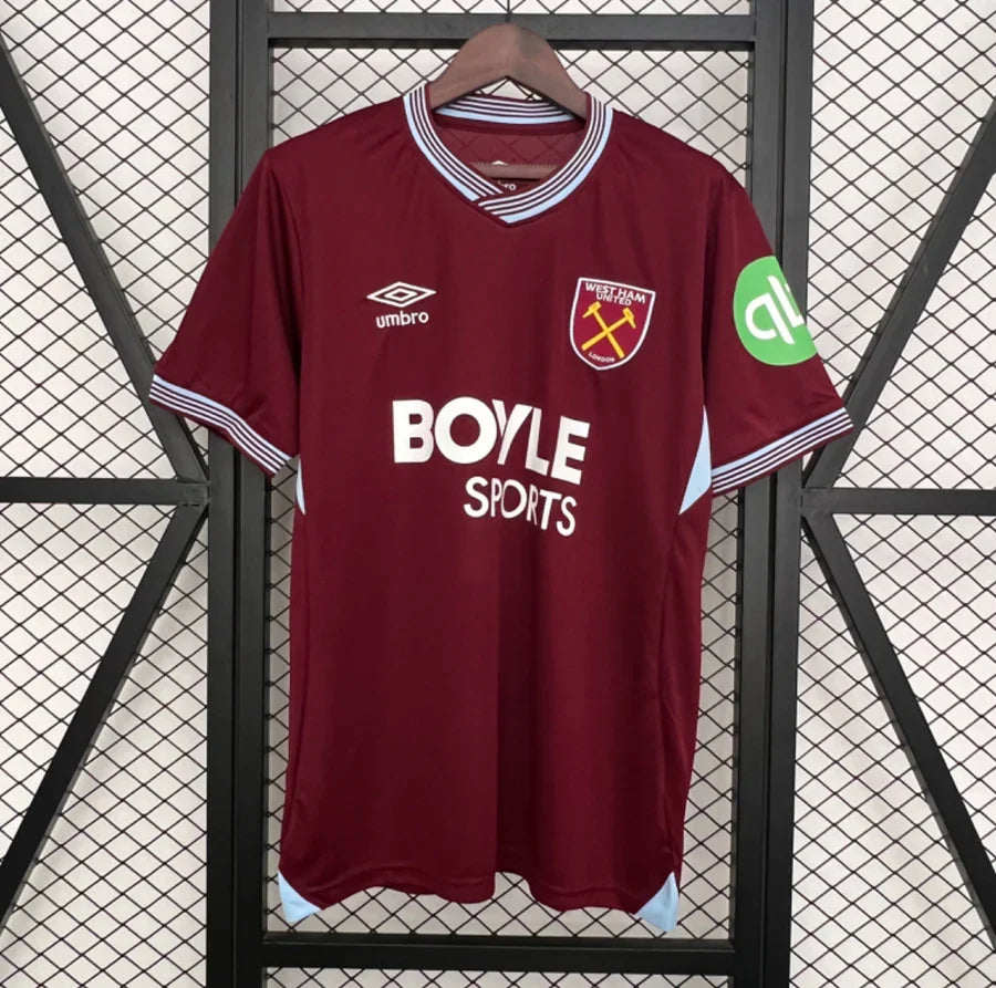 Maillot football West Ham United domicile 2025/26