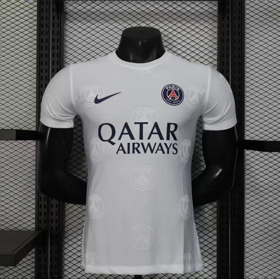 Maillot polo football PSG/Paris Special White * Player Version 2025/26