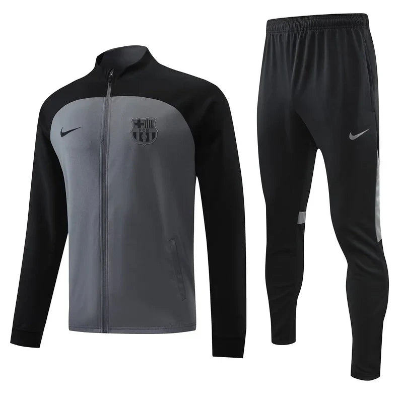 Survêtement FC Barcelone Barcelona gris/noir 2022/23