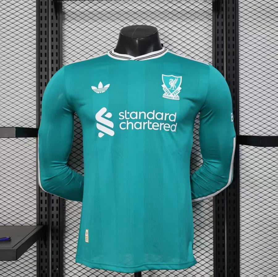 Maillot football Liverpool 3e third Player Version 2025/26