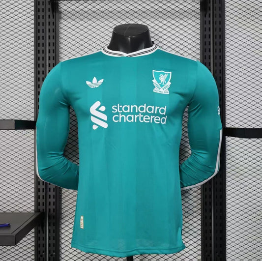 Maillot football Liverpool 3e third Player Version 2025/26