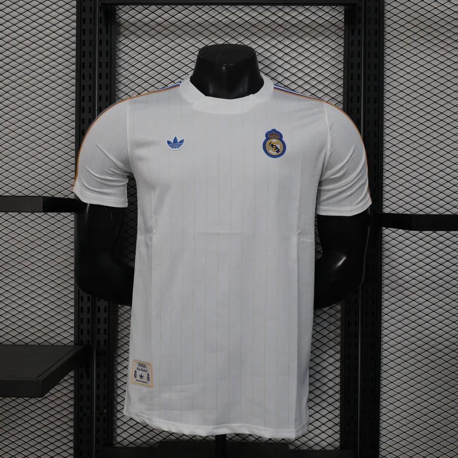 Maillot Real Madrid Vintage Rétro Blanc Player Version 2025/26