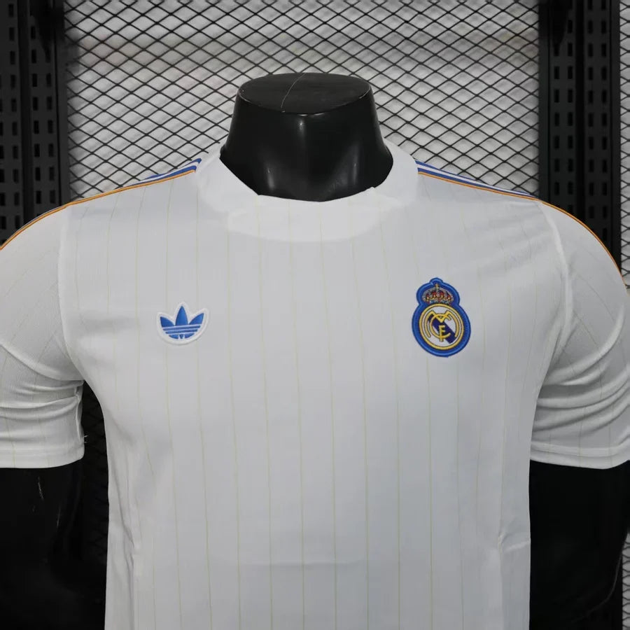 Maillot Real Madrid Vintage Rétro Blanc Player Version 2025/26