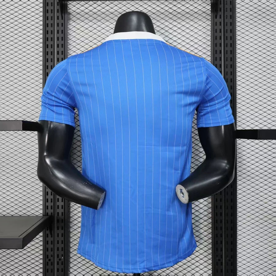 Maillot Real Madrid Vintage Rétro Bleu Player Version 2025/26