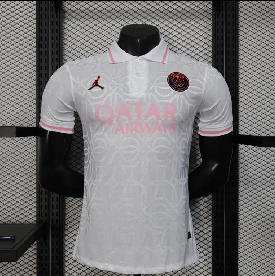 Maillot polo football PSG/Paris Special White * Player Version 2025/26