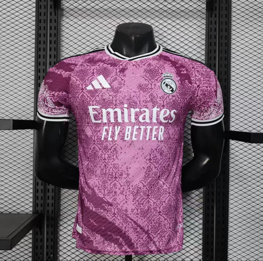 Maillot football Real Madrid Spécial Rose Pink Dragon Player Version 2025/26