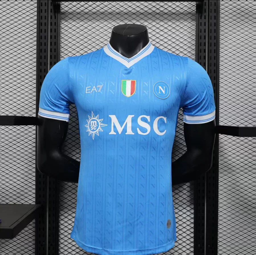 Maillot football Naples/Napoli domicile Version Player 2025/26