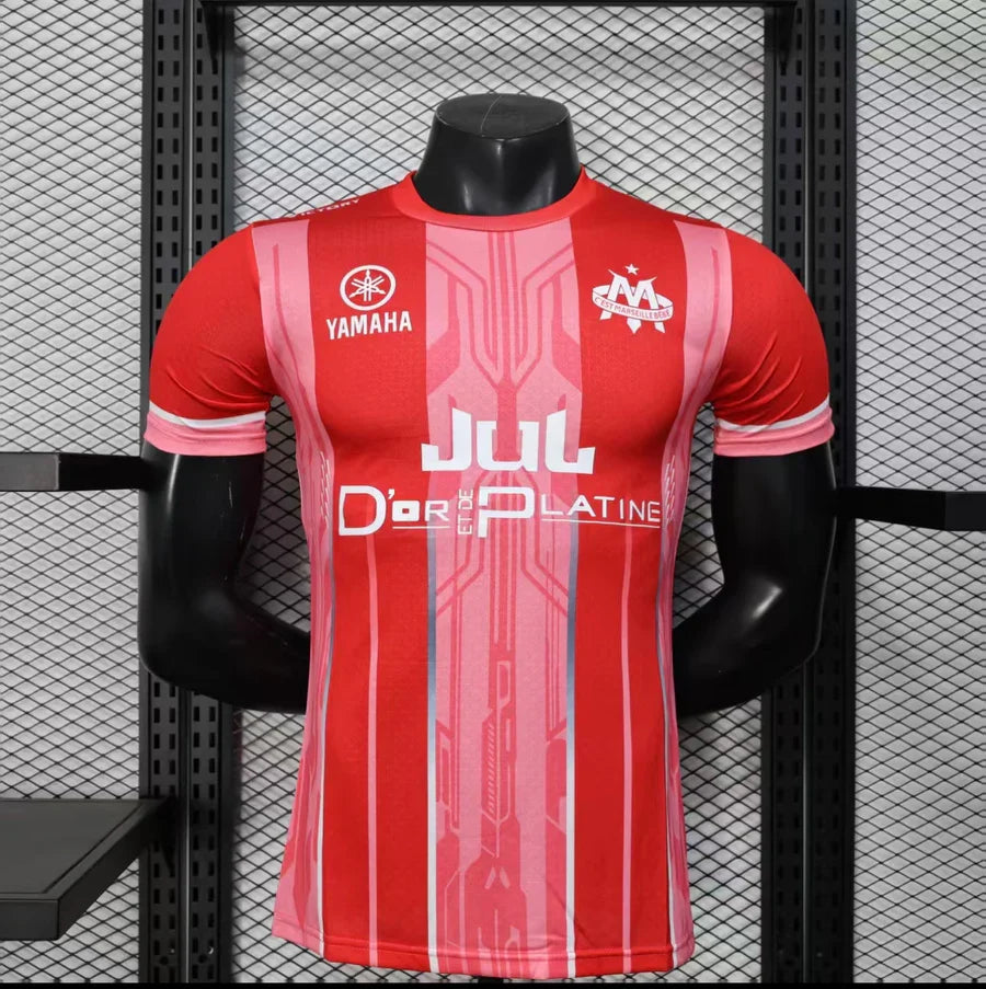 Maillot football OM Marseille JUL Toto & Ninetta Player Version 2025/26