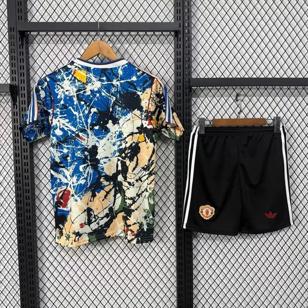 Kit ensemble football Manchester United Spécial Stone Roses 2025/26