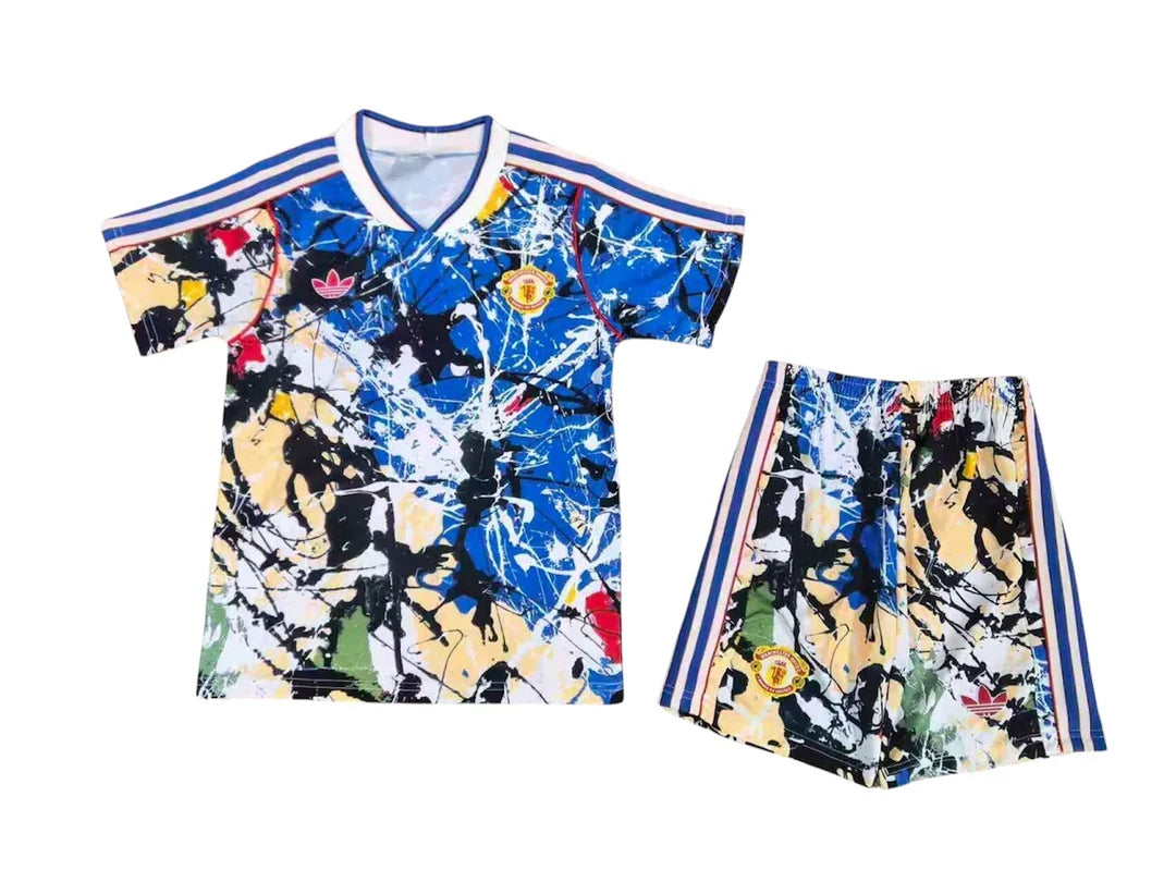 Kit ensemble football Manchester United Spécial Stone Roses 2025/26