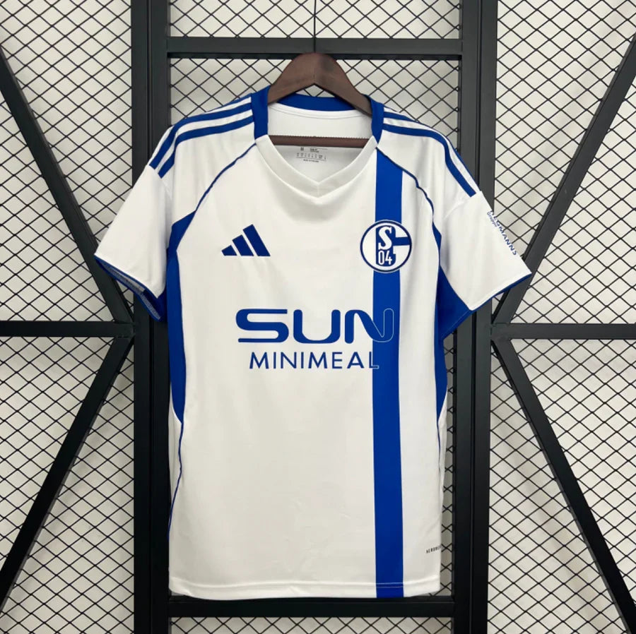 Maillot football Schalke extérieur 2025/26