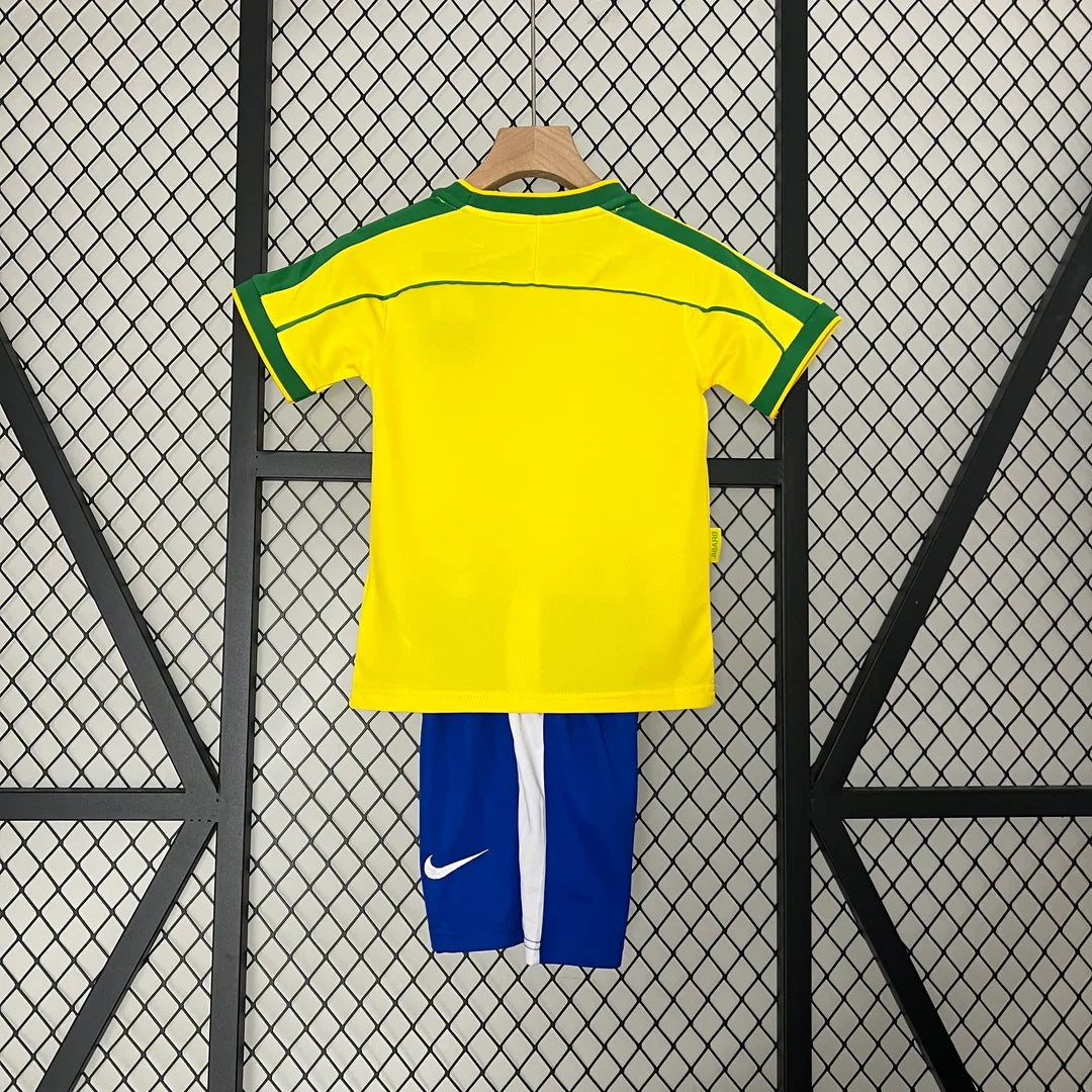 Kit ensemble retro Brésil/Brazil domicile 1998