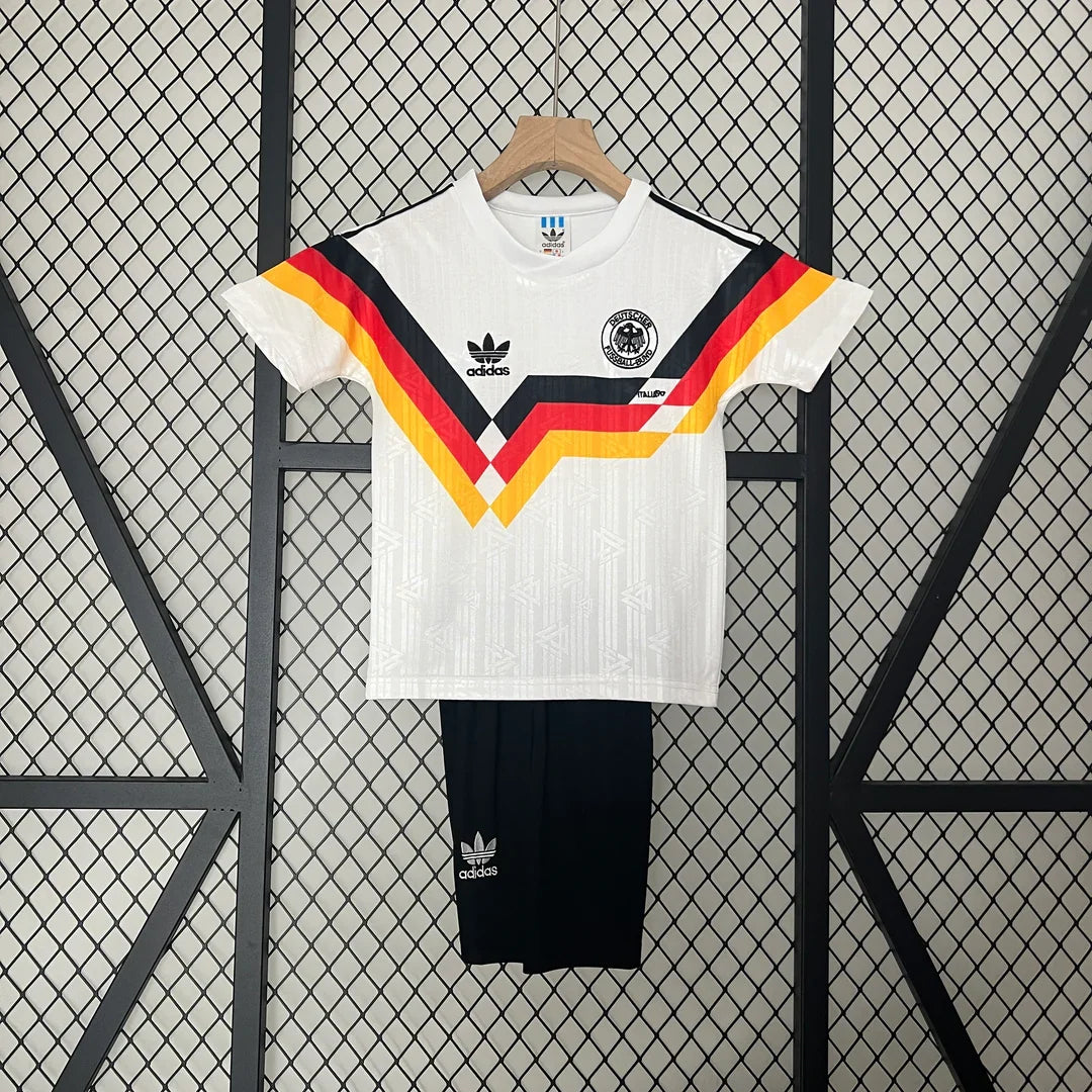 Kit ensemble football retro Allemagne/Germany domicile 1990
