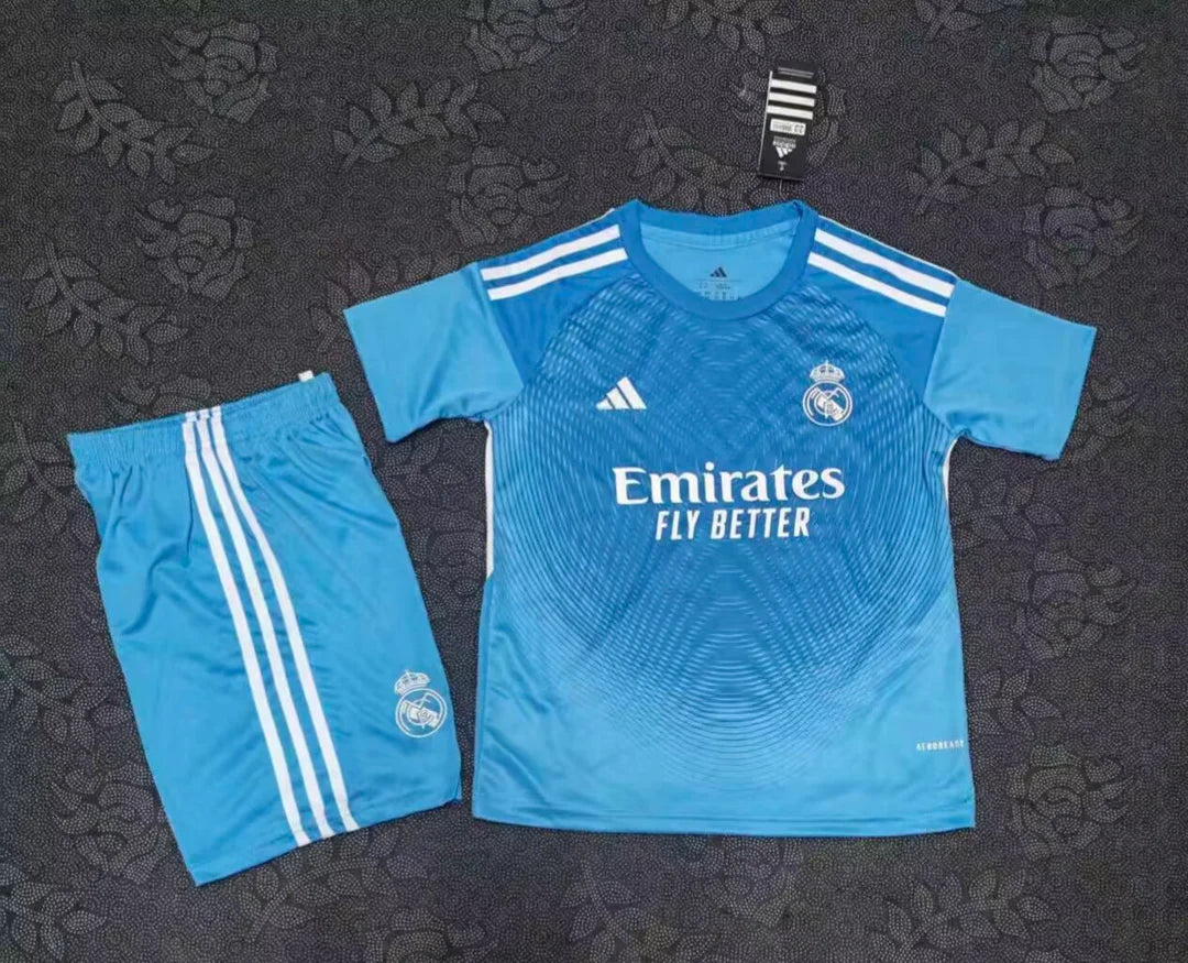 Kit ensemble football Real Madrid Gardien Goalkeeper 2025/26