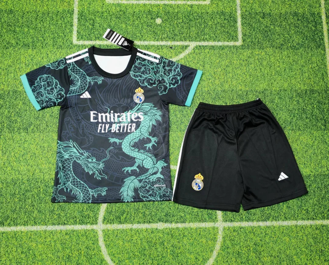 Kit ensemble football Real Madrid Spécial Dragon 2025/26