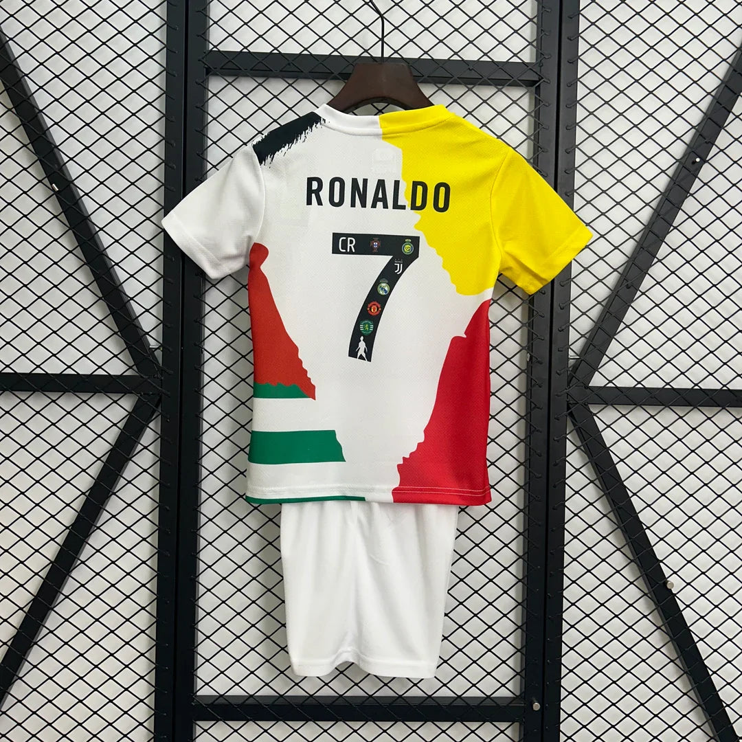 Kit ensemble football Real Madrid Spécial CR7 adulte enfant 2025/26 RONALDO #7