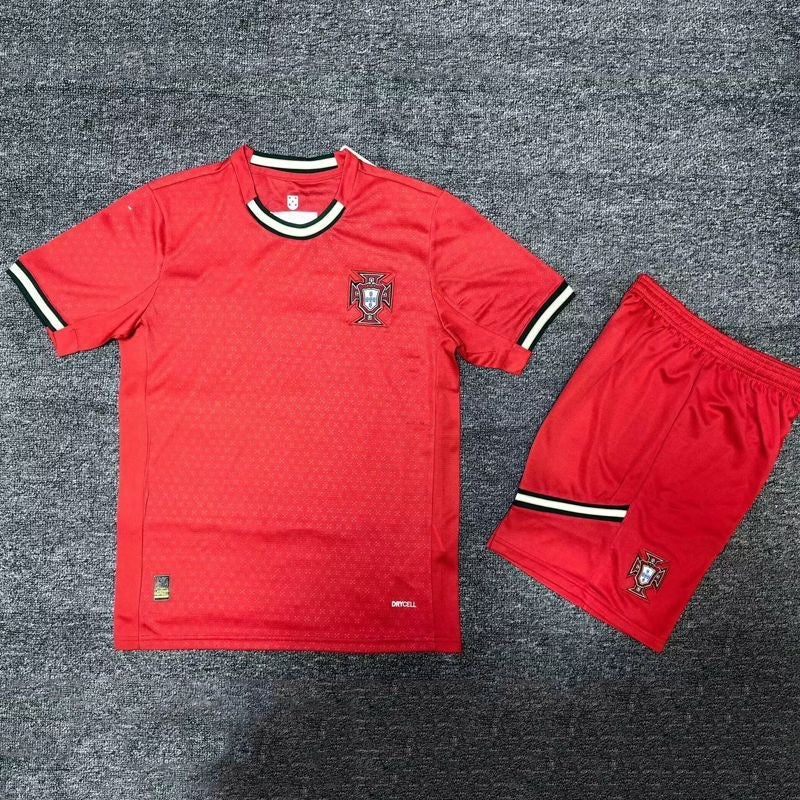 Kit ensemble football Portugal domicile adulte/enfant 2025/26