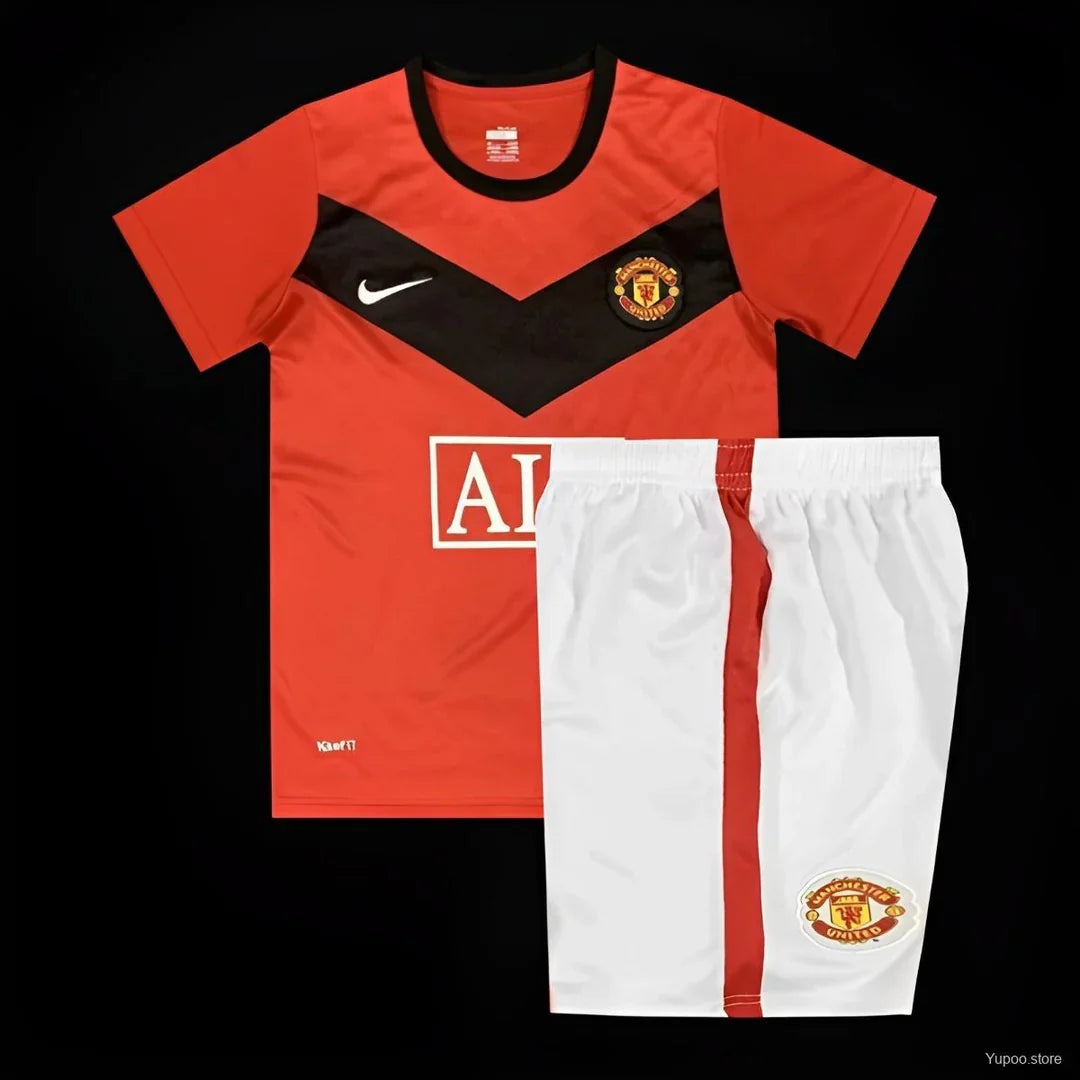 Kit ensemble football Manchester United domicile 2009/10