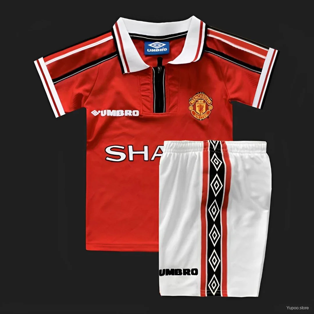 Kit ensemble football Manchester United domicile 1998/99