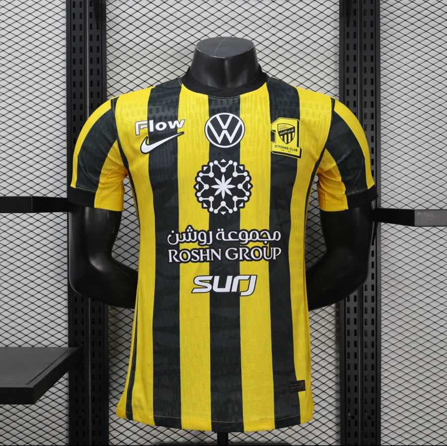 Maillot football Al-Ittihad Jeddah domicile Player Version 2025/26