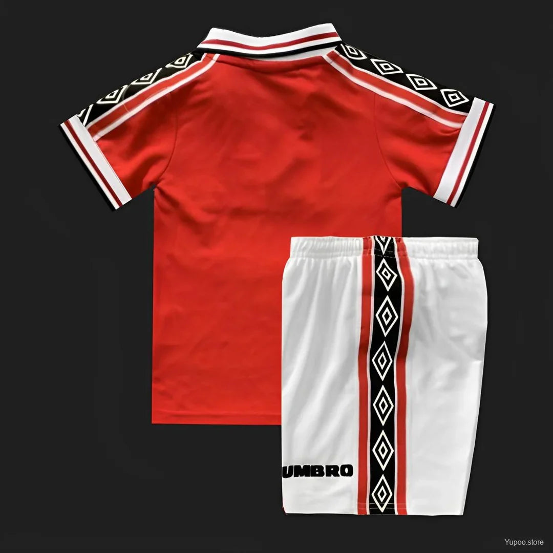 Kit ensemble football Manchester United domicile 1998/99