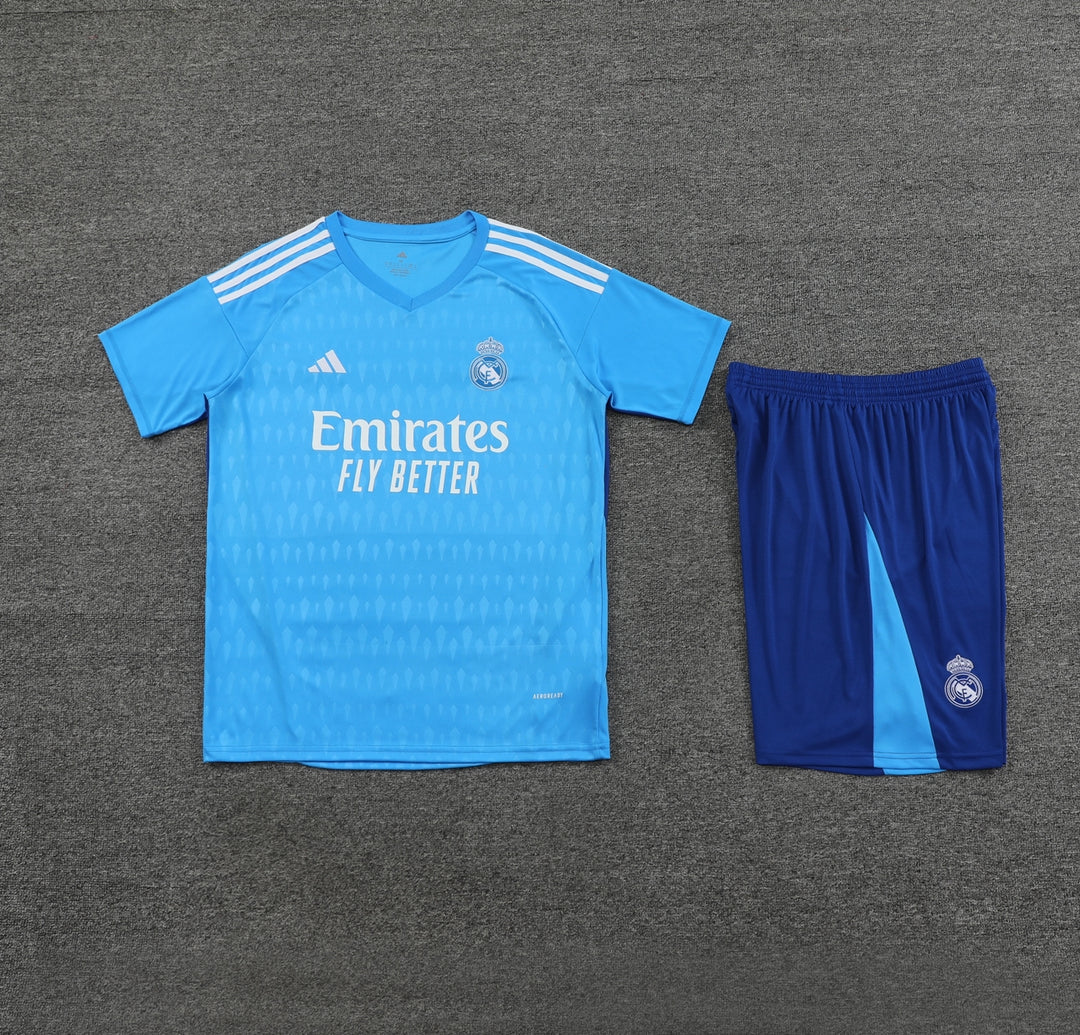 Kit ensemble football Real Madrid Gardien Goalkeeper 2023/24