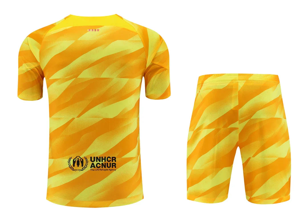 Kit ensemble football FC Barcelone Gardien Paris