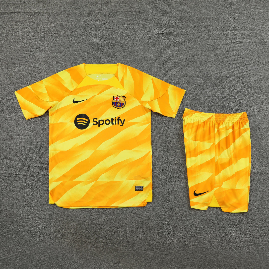 Kit ensemble football FC Barcelone Gardien Paris