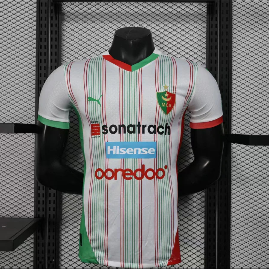 Maillot football MCA Mouloudia Club d'Alger Player Version 2025/26